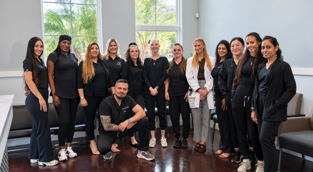 Dentistry of Tavares dental team together at the practice